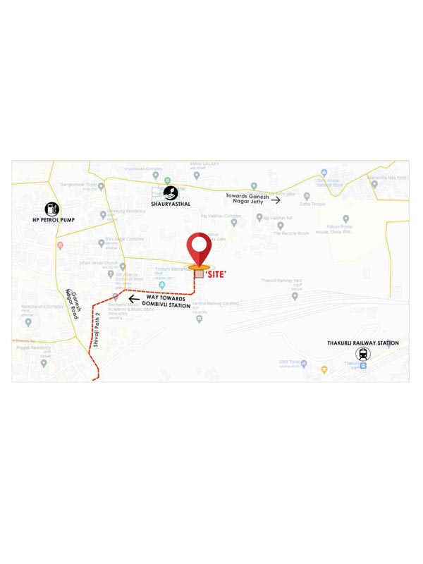 श्री दत्त IMPERIAL Typical Location Map